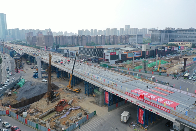 合肥暢通二環(西南環)宿松路節點設計起點位於關麓路東側,終點至桐城